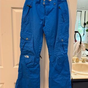 The North Face Women's Vibrant Blue Snow Pants
